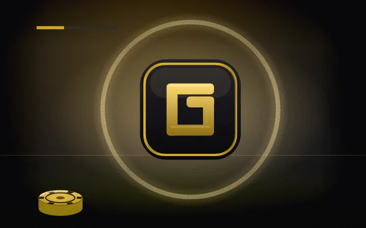 ภาพประกอบบทความคำค้นของ G2GBET แสดงตราสัญลักษณ์อักษรทองบนแผ่นสีดำใต้วงแหวนแสง